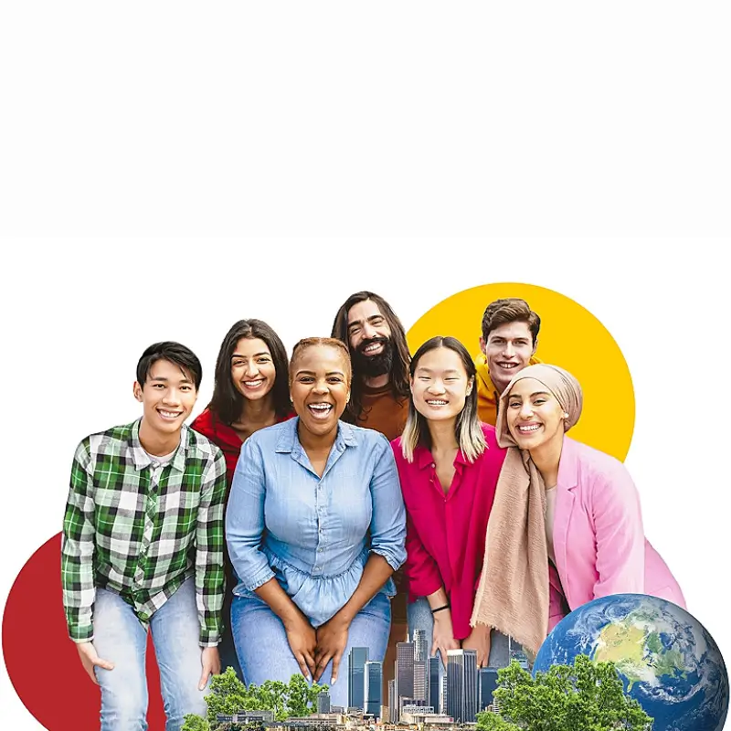 Gruop image as homepage